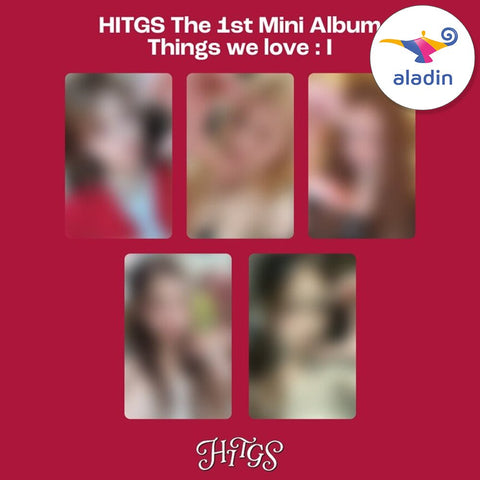 HITGS - 1st Mini Album [Things we love : I] POCA Ver. / GIFT - Baro7 Best Kpop Store