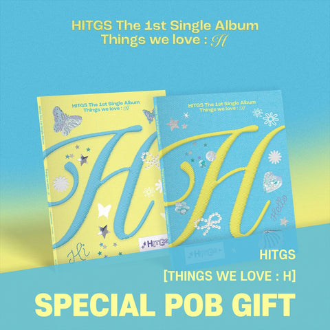 HITGS - 1st Single Album [Things we love : H] / GIFT - Baro7 Best Kpop Store