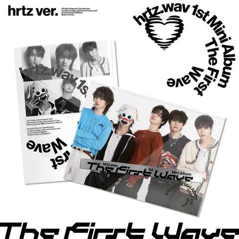 hrtz.wav - 1st Mini Album [The First Wave] hrtz Ver. / GIFT - Baro7 Best Kpop Store