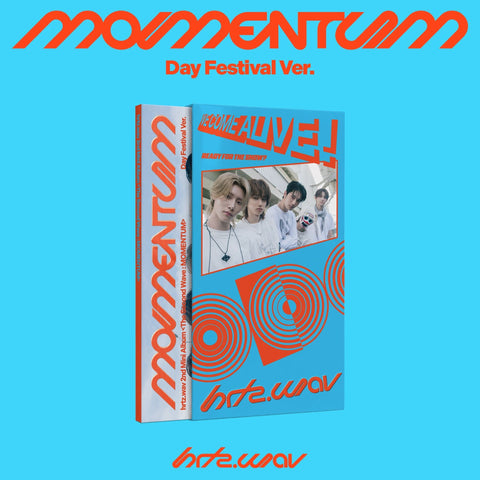 hrtz.wav - 2nd Mini Album [The Second Wave : MOMENTUM] Day Festival Ver. - Baro7 Best Kpop Store