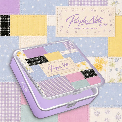 HYOJUNG (OH MY GIRL) - 1st Single Album [Purple Note] - Baro7 Best Kpop Store