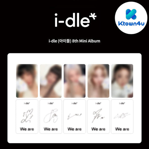 i - dle - 8th Mini Album [We are] Special Jewel Ver. / GIFT - Baro7 Best Kpop Store