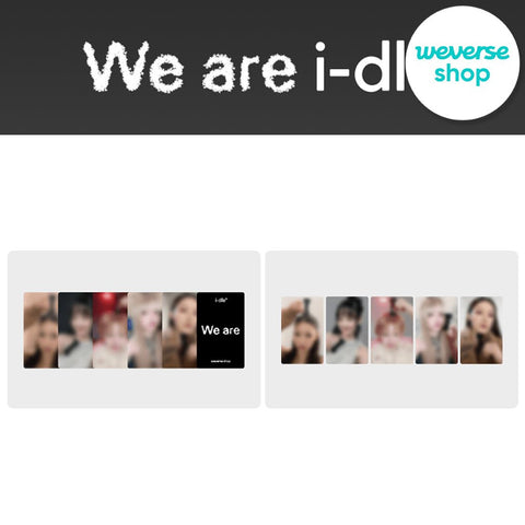 i - dle - 8th Mini Album [We are] Standard Ver. / GIFT - Baro7 Best Kpop Store
