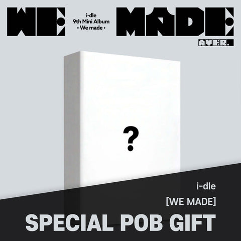 i-dle - 9th Mini Album [We made] A Ver. / GIFT - Baro7 Best Kpop Store