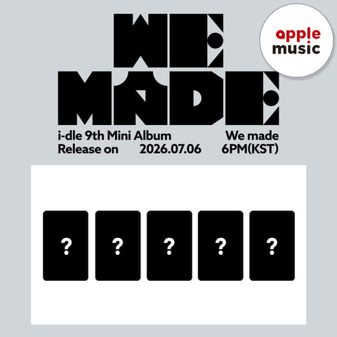 i-dle - 9th Mini Album [We made] A Ver. / GIFT - Baro7 Best Kpop Store