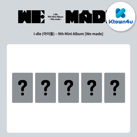 i-dle - 9th Mini Album [We made] A Ver. / GIFT - Baro7 Best Kpop Store