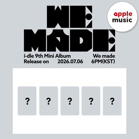 i-dle - 9th Mini Album [We made] B Ver. / GIFT - Baro7 Best Kpop Store