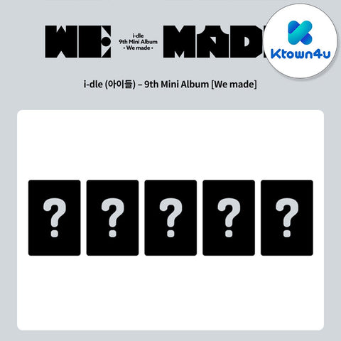 i-dle - 9th Mini Album [We made] B Ver. / GIFT - Baro7 Best Kpop Store