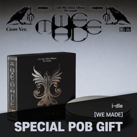 i-dle - 9th Mini Album [We made] Crow Ver. / GIFT