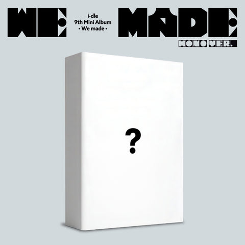 i-dle - 9th Mini Album [We made] Mono Ver.