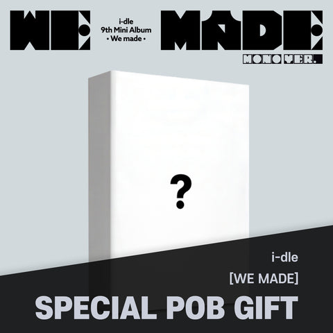 i-dle - 9th Mini Album [We made] Mono Ver. / GIFT