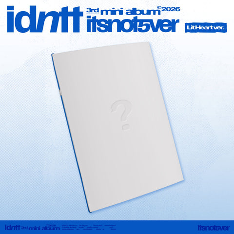 idntt - [itsnotover] Lit Heart Ver.