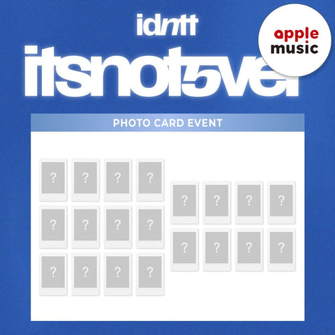 idntt - [itsnotover] Lit Heart Ver. / GIFT - Baro7 Best Kpop Store