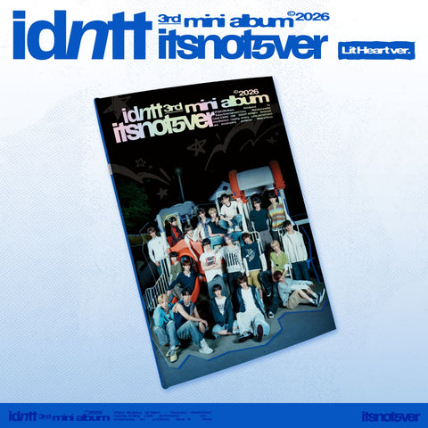 idntt - [itsnotover] Lit Heart Ver. / GIFT - Baro7 Best Kpop Store