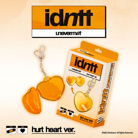 idntt - Mini Album [] hurt heart Ver. - Baro7 Best Kpop Store