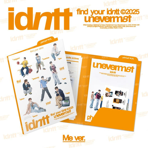 idntt - Mini Album [] Me Ver. / GIFT - Baro7 Best Kpop Store
