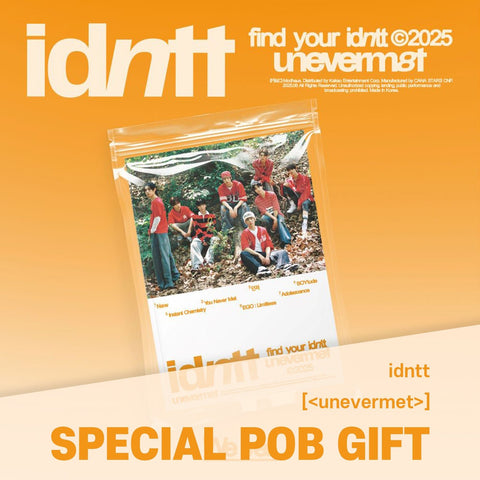 idntt - Mini Album [] We Ver. / GIFT - Baro7 Best Kpop Store
