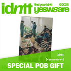 idntt - Mini Album [<yesweare>] Home Boy Ver. / GIFT - Baro7 Best Kpop Store