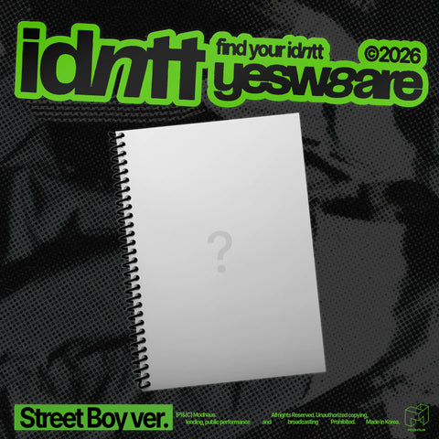 idntt - Mini Album [] Street Boy Ver.