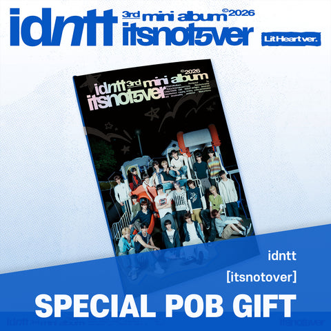 idntt - [itsnotover] Lit Heart Ver. / GIFT