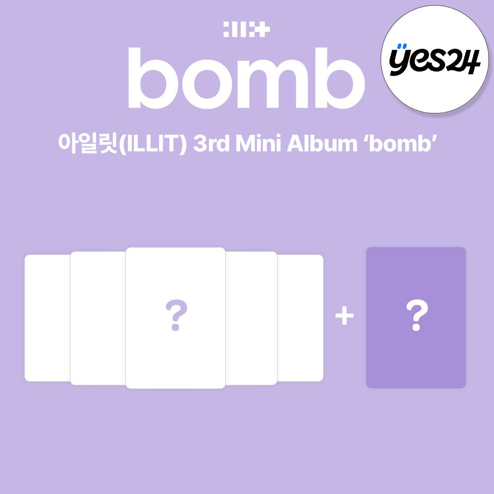 SET] ILLIT - 3rd Mini Album [bomb] GLLIT Ver. / GIFT - Baro7 Best