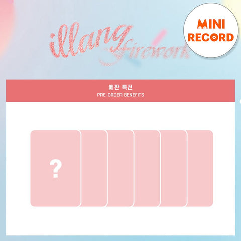 ILY:1 - 3rd Mini Album [illang:Firework] Platform Ver. - Barowave Best Kpop Store