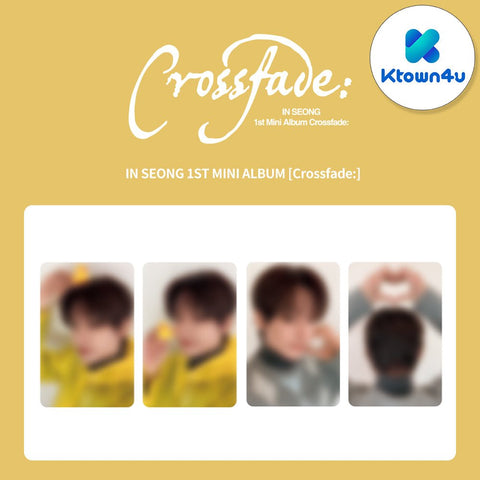IN SEONG - 1st Mini Album [Crossfade:] / GIFT - Baro7 Best Kpop Store