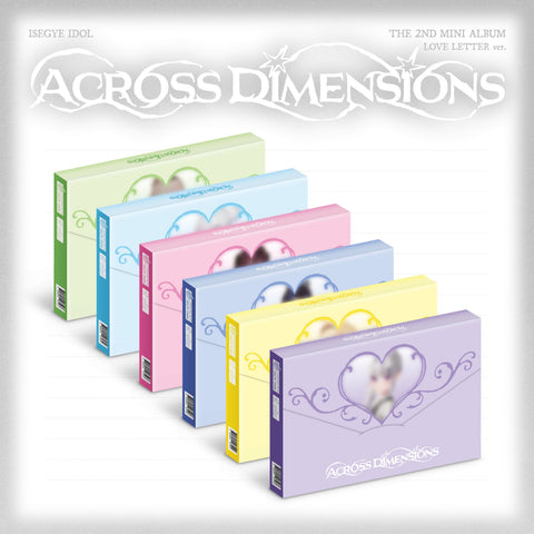 ISEGYE IDOL - 2nd Mini Album [Across Dimensions] LOVE LETTER Ver. - Baro7 Best Kpop Store