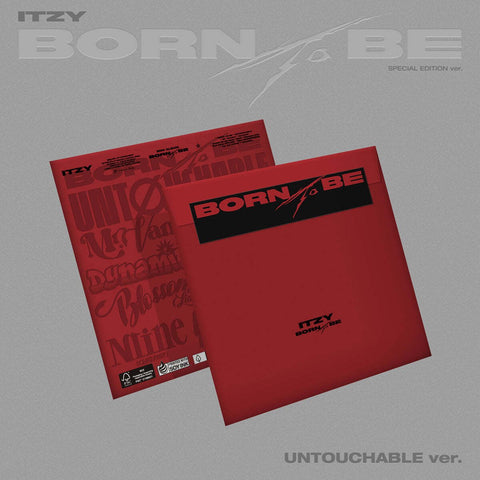 ITZY - [BORN TO BE] SPECIAL EDITION / UNTOUCHABLE Ver. - Baro7 Best Kpop Store