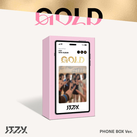 ITZY - [GOLD] PHONE BOX Ver. - Baro7 Best Kpop Store