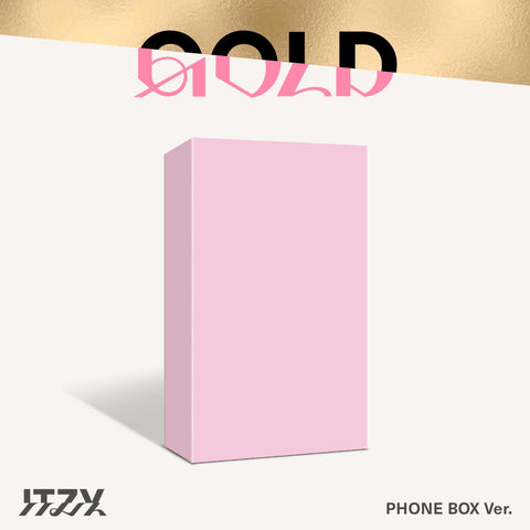 ITZY - [GOLD] PHONE BOX Ver. - Baro7 Best Kpop Store