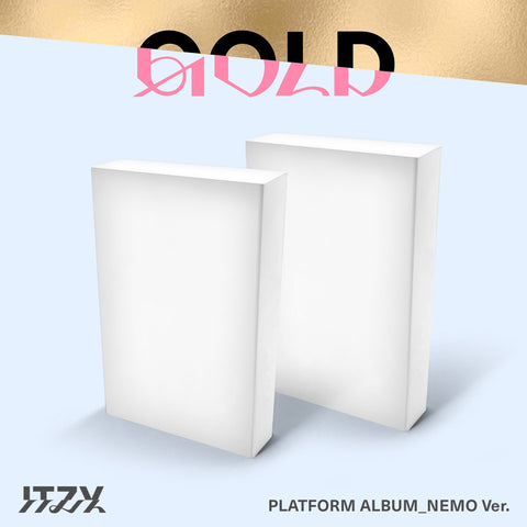 ITZY - [GOLD] PLATFORM_NEMO Ver. - Baro7 Best Kpop Store