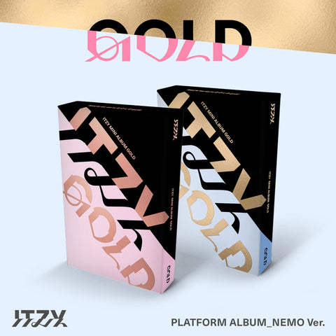 ITZY - [GOLD] PLATFORM_NEMO Ver. - Baro7 Best Kpop Store