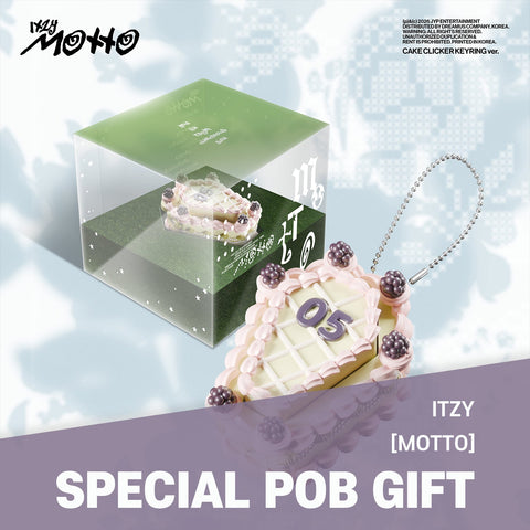 ITZY - [Motto] CAKE CLICKER KEYRING Ver. / GIFT - Baro7 Best Kpop Store