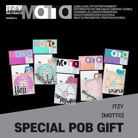 ITZY - [Motto] MEMBER Ver. / GIFT - Baro7 Best Kpop Store