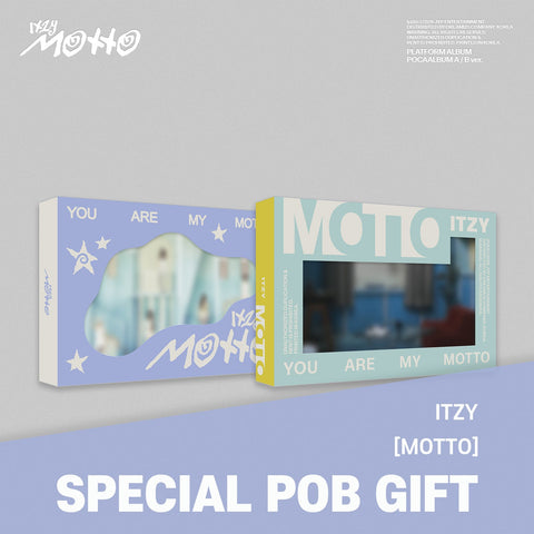 ITZY - [Motto] POCAALBUM Ver. / GIFT - Baro7 Best Kpop Store