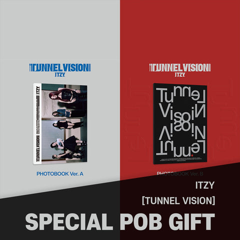 ITZY - [TUNNEL VISION] Photobook Ver. / GIFT - Baro7 Best Kpop Store