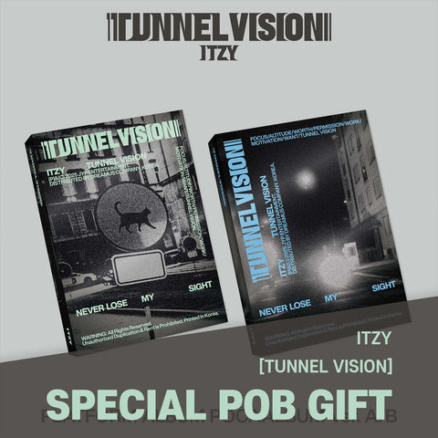 ITZY - [TUNNEL VISION] POCAALBUM Ver. / GIFT - Baro7 Best Kpop Store
