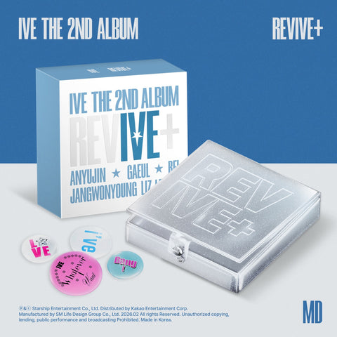 IVE - 2nd Album [REVIVE+] MD Ver. - Baro7 Best Kpop Store