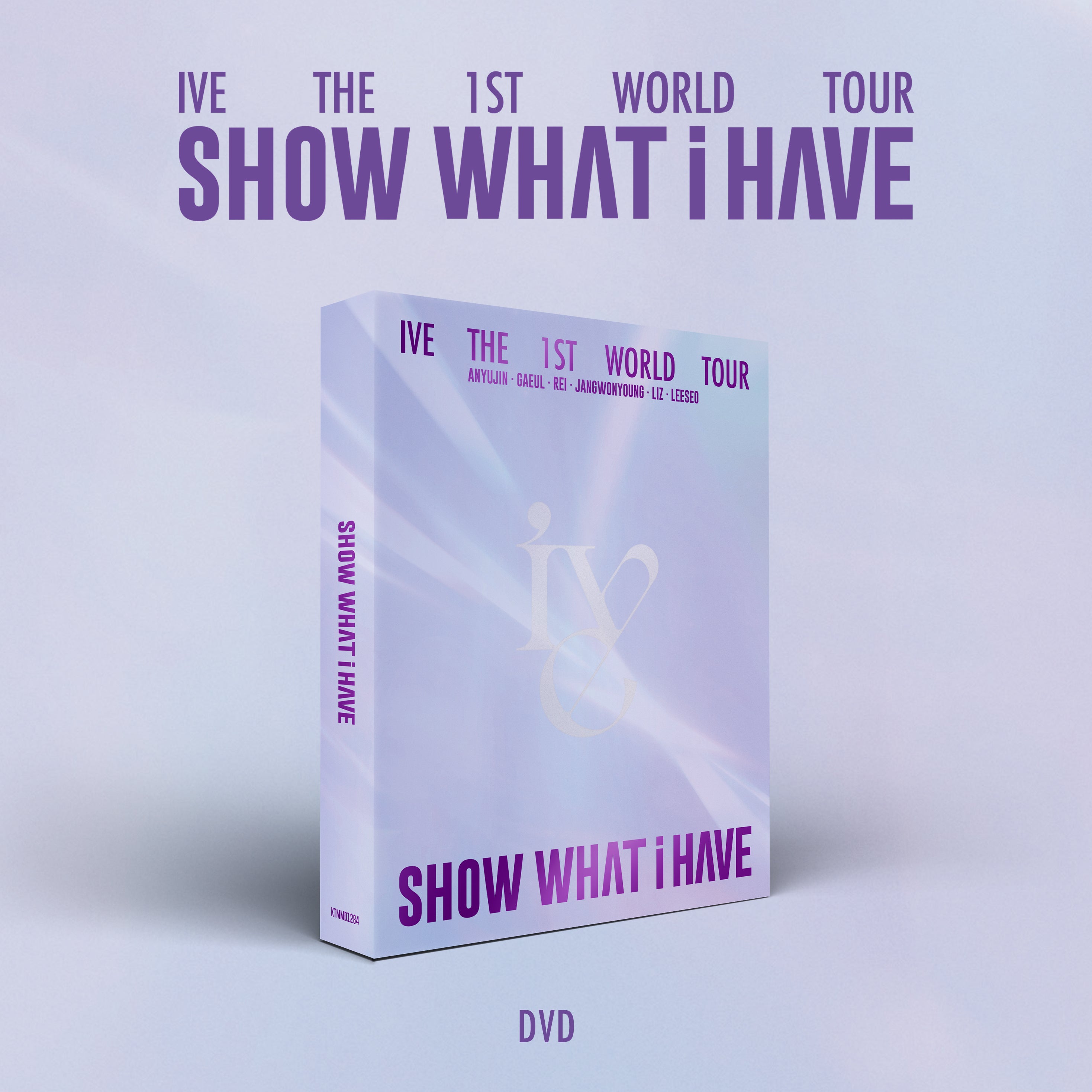 IVE - THE 1ST WORLD TOUR [SHOW WHAT I HAVE] DVD+KiT VIDEO+Blu-ray