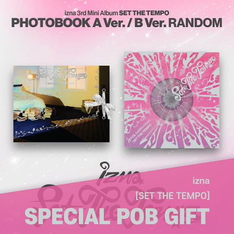 izna - [SET THE TEMPO] PHOTOBOOK Ver. / GIFT - Baro7 Best Kpop Store