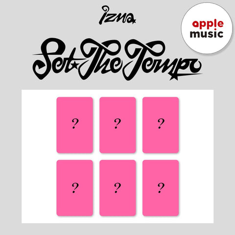 izna - [SET THE TEMPO] POSTCARD Ver. / GIFT - Baro7 Best Kpop Store