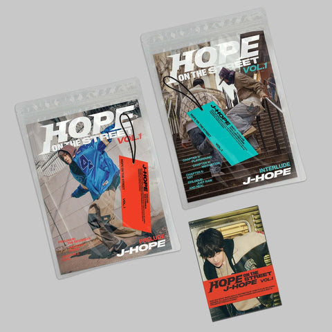 j - hope - HOPE ON THE STREET VOL.1 (STANDARD ALBUM + WEVERSE ALBUM) - Baro7 Best Kpop Store