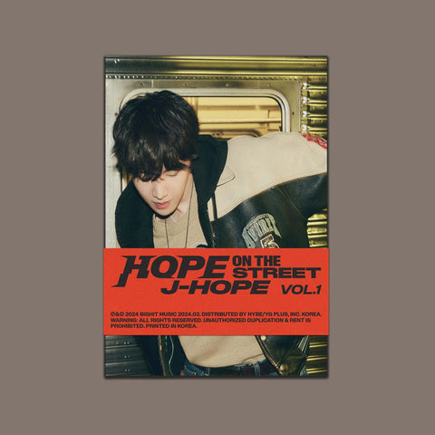 j - hope - [HOPE ON THE STREET VOL.1] Weverse Albums Ver. - Baro7 Best Kpop Store