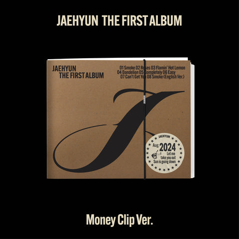 JAEHYUN - 1st Album [J] Money Clip Ver. - Barowave Best Kpop Store