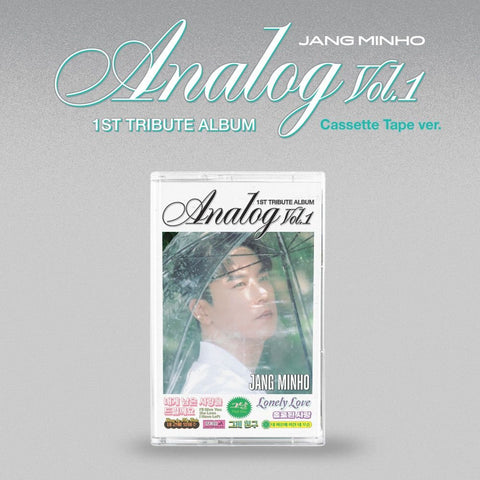 JANG MINHO - 1st Tribute Album [Analog Vol.1] Cassette Tape Ver. - Baro7 Best Kpop Store