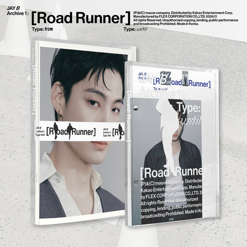 JAY B - 1st Album [Archive 1: [Road Runner]] - Baro7 Best Kpop Store