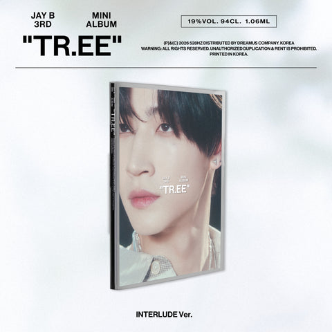 JAY B - 3rd Mini Album [TR.EE] INTERLUDE Ver. - Baro7 Best Kpop Store