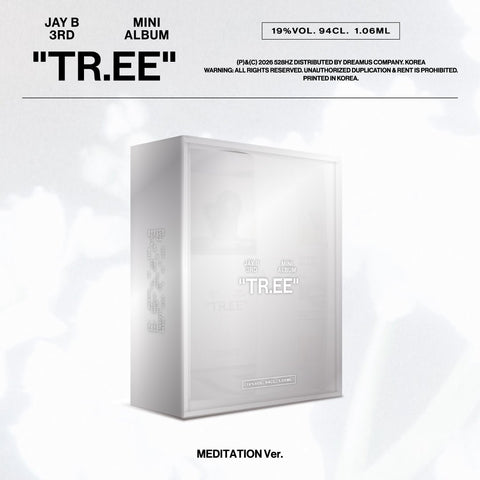 JAY B - 3rd Mini Album [TR.EE] MEDITATION Ver. - Baro7 Best Kpop Store