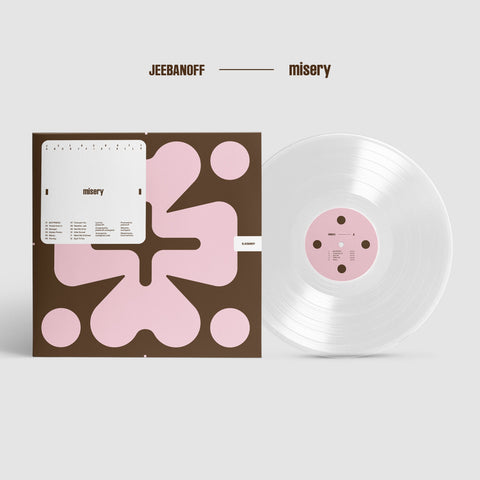 jeebanoff - 3rd Album [Misery] LP - Baro7 Best Kpop Store